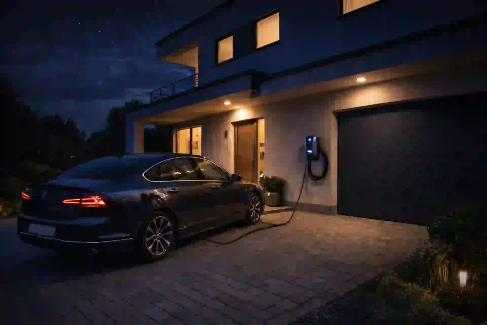 Installation borne de recharge à Fontaine-le-Bourg